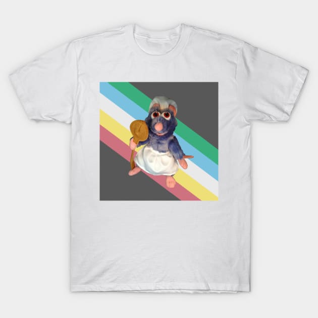 Ratatouille Disablity Rights T-Shirt by casserolestan